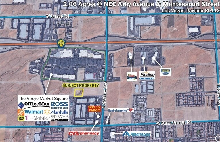 montessouri st rainbow las vegas nv 89113 commercial property
