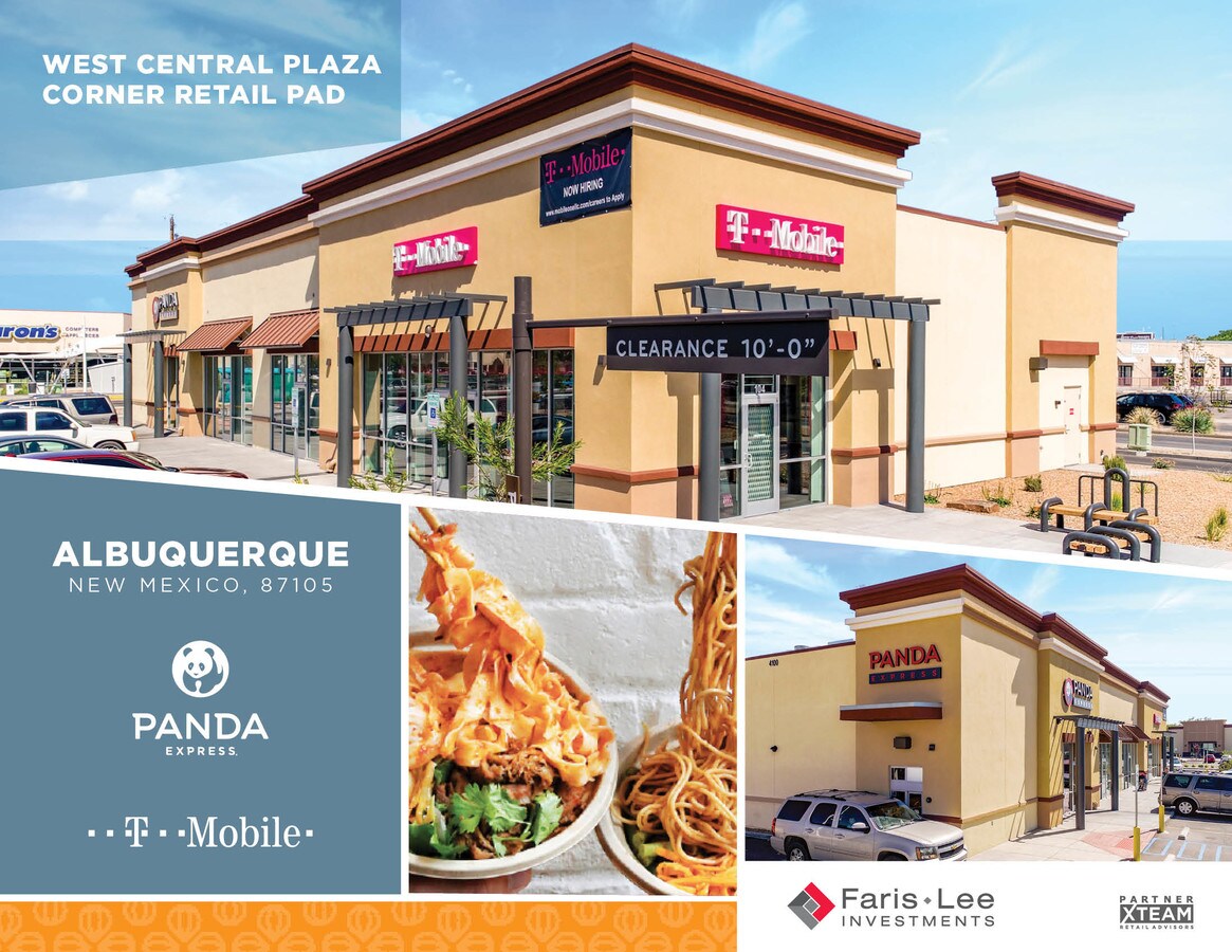 4100 Central Ave Sw Albuquerque Nm 87105 Fast Food Property For Albuquerque Nm Corner Retail Pad Om