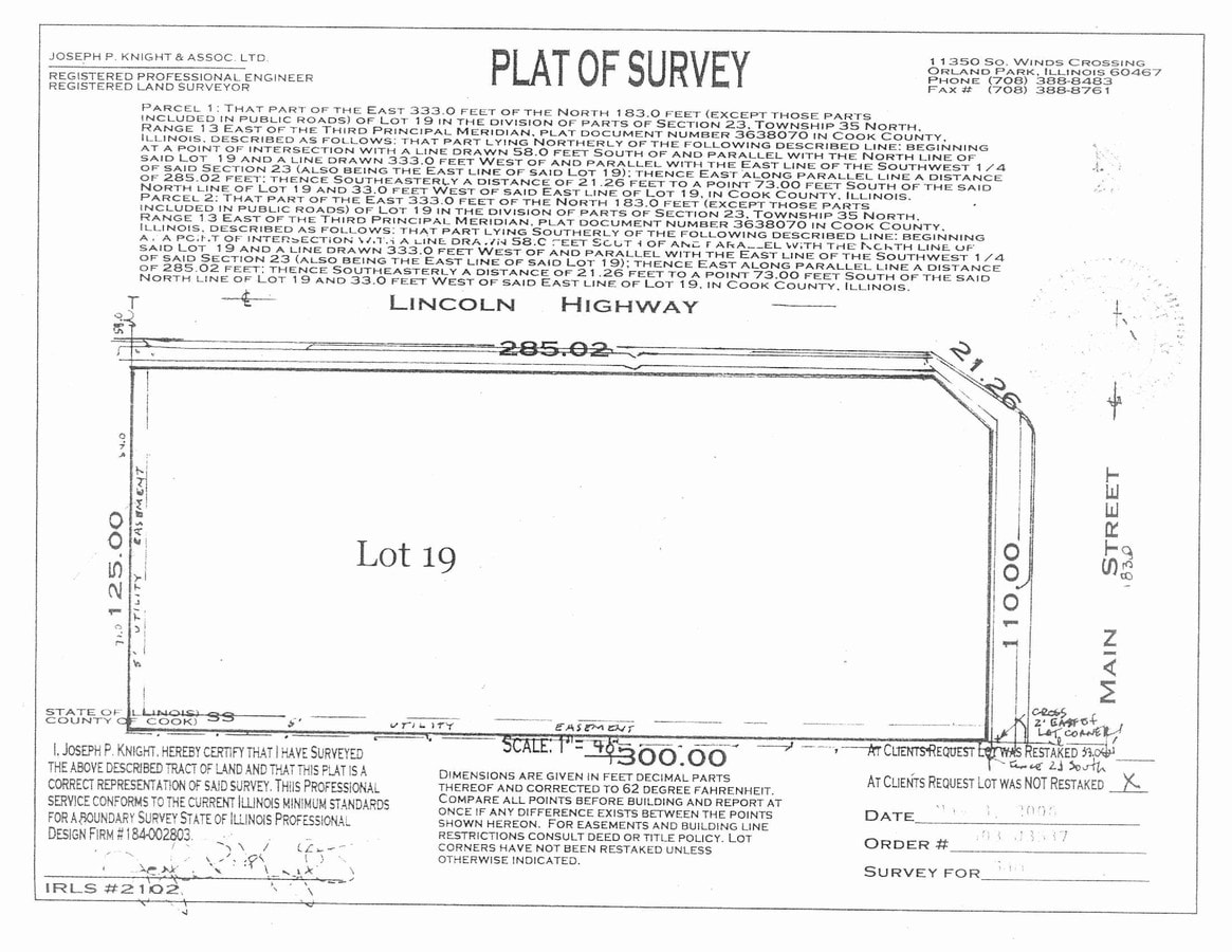 3601 3611 W Lincoln Hwy Matteson Il 60443 Commercial Property 3601 3611 W Lincoln Hwy Matteson Il 60443 Commercial Property For On Loopnet Com