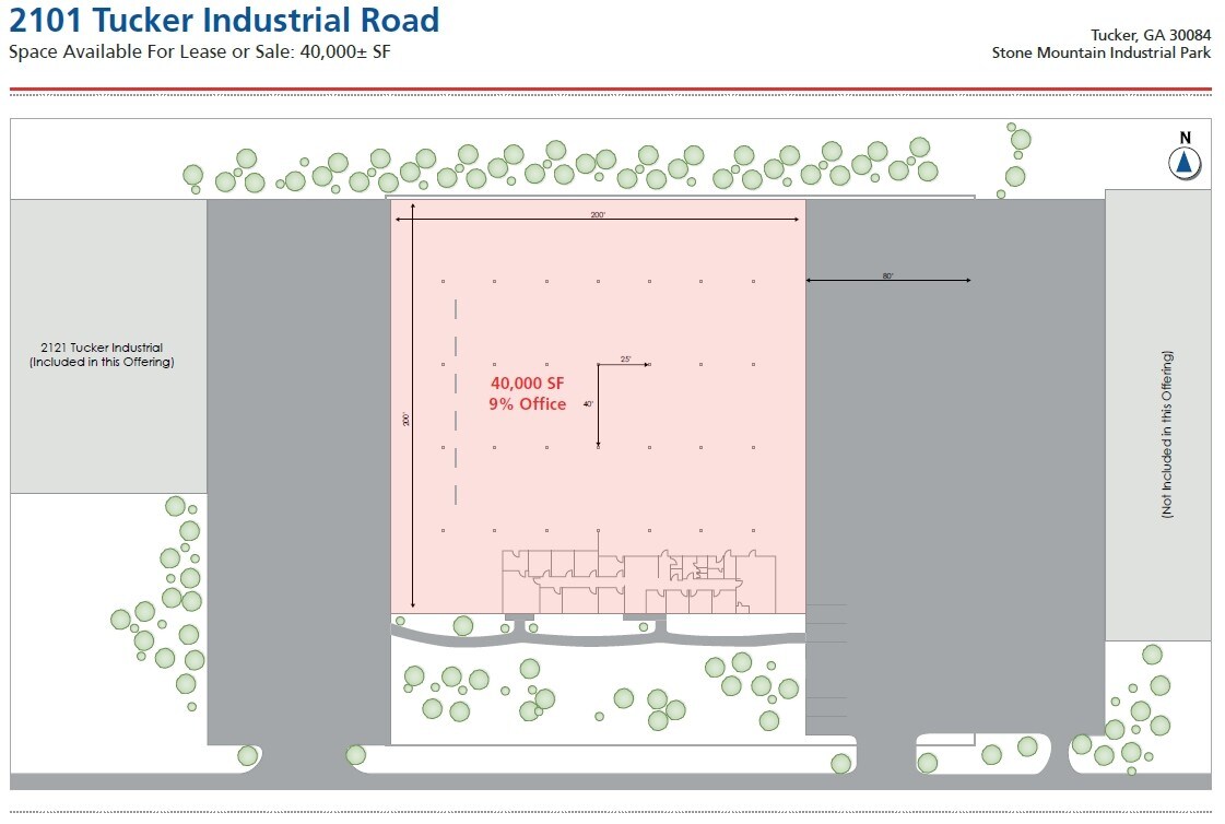 2101 tucker industrial rd tucker ga 30084 warehouse property
