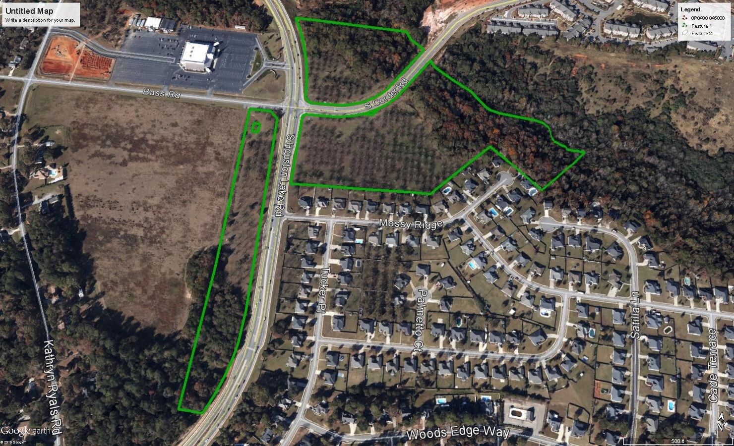 Corder Road and S Houston Lake Rd Corder Rd, Warner Robins, GA, 31088